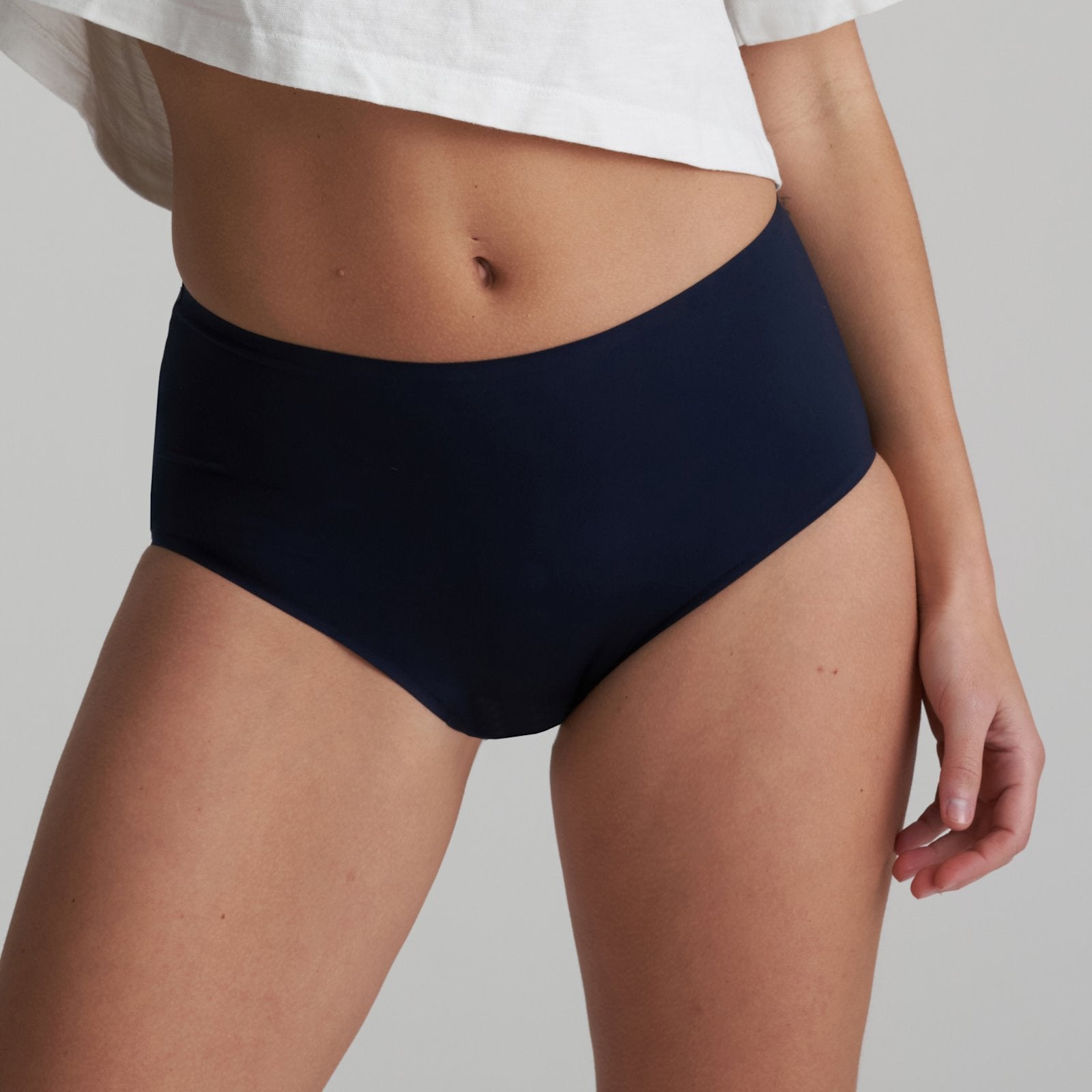 Marie Jo Color Studio Brief front view in Velvet Blue