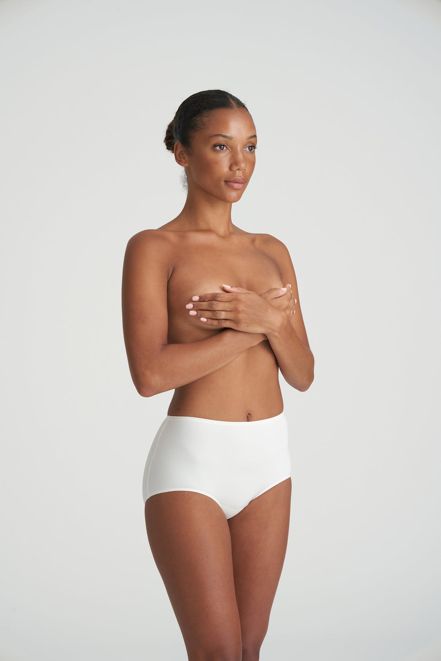 Marie Jo Color Studio Brief styled on model in Natural