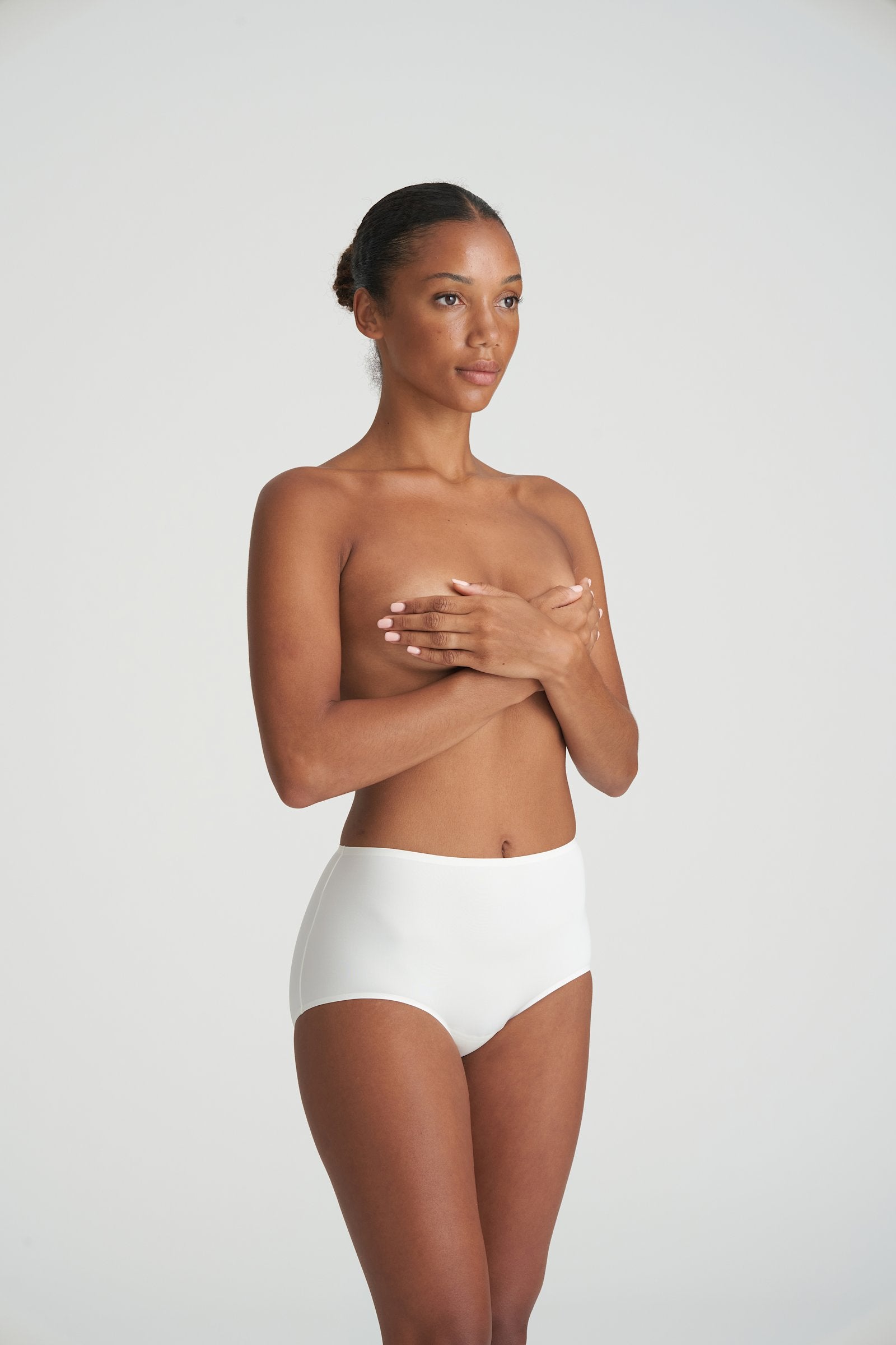 Marie Jo Color Studio Brief styled on model in Natural