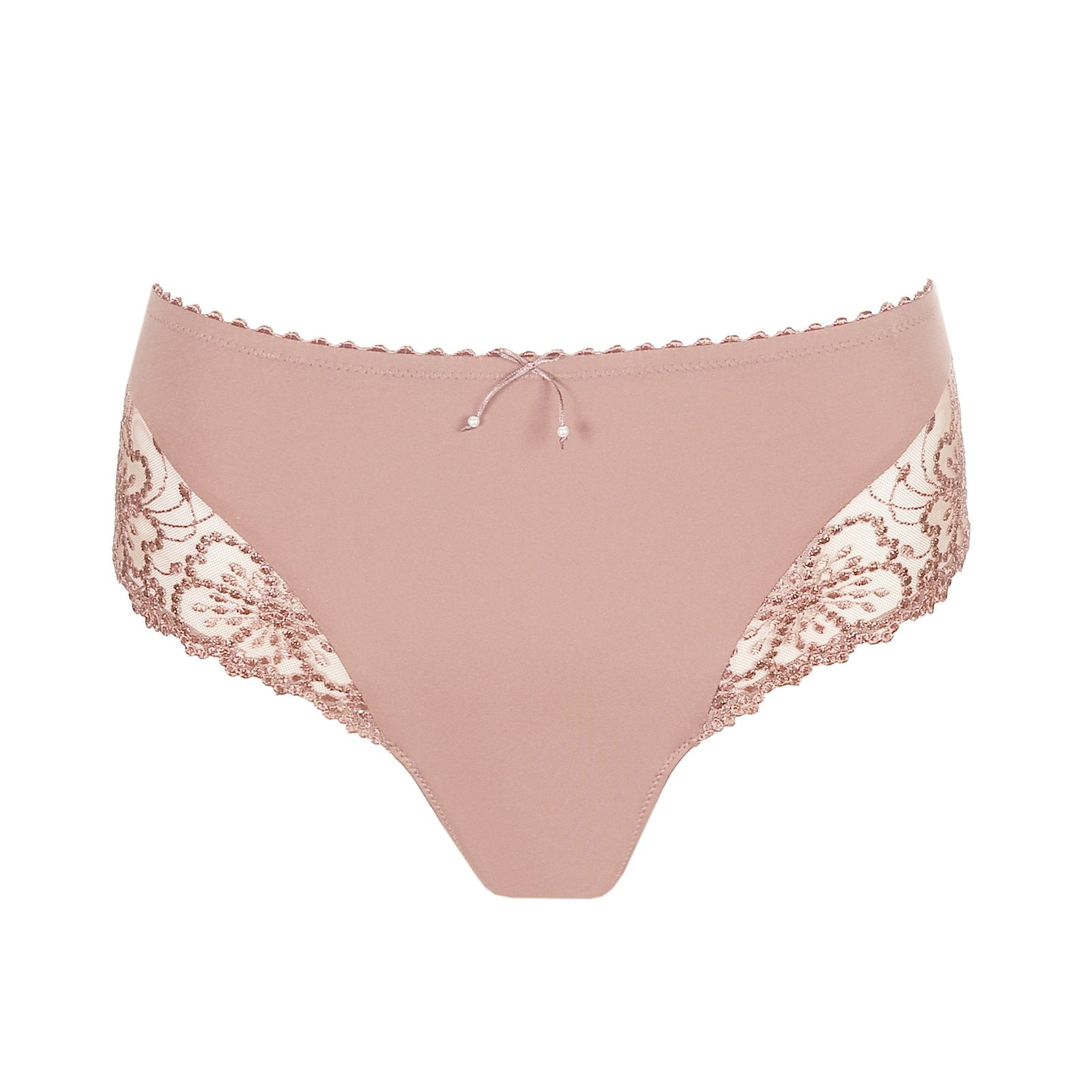 Marie Jo Jane Brief detail view in Bois De Rose
