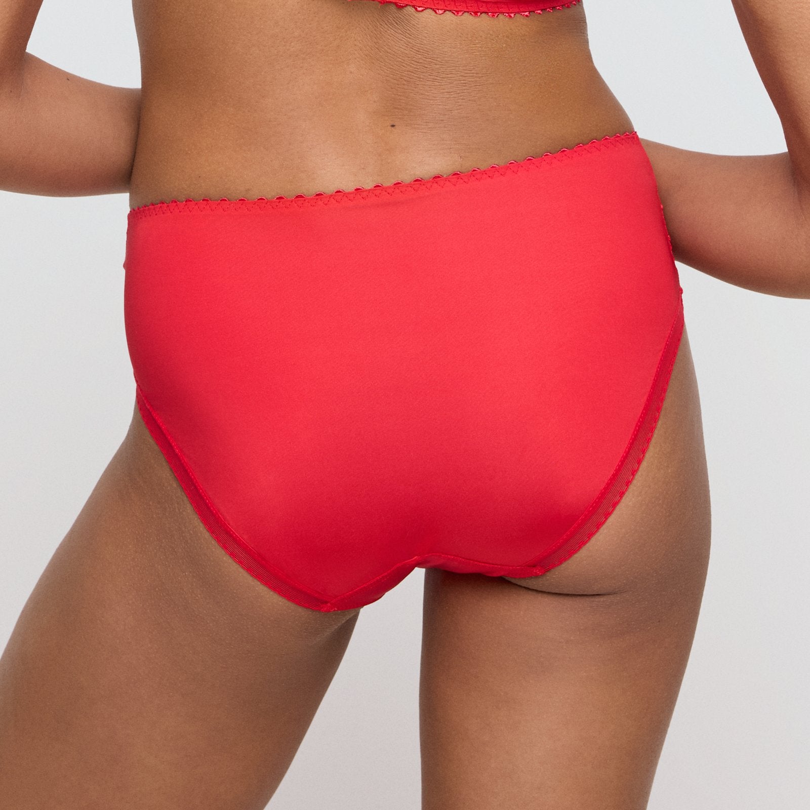 Marie Jo Jane Brief alternate view in True Red