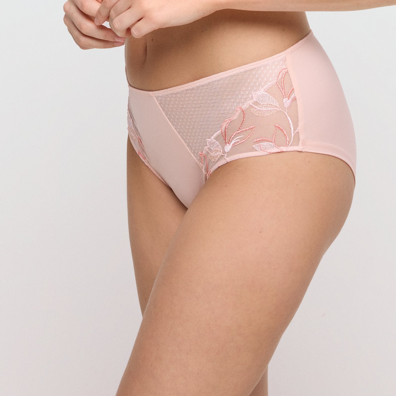 Marie Jo Loish Full Brief alternate view in Pearly Pink