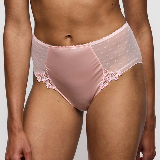 Marie Jo Noova Full Brief front view in Gardenia Rose