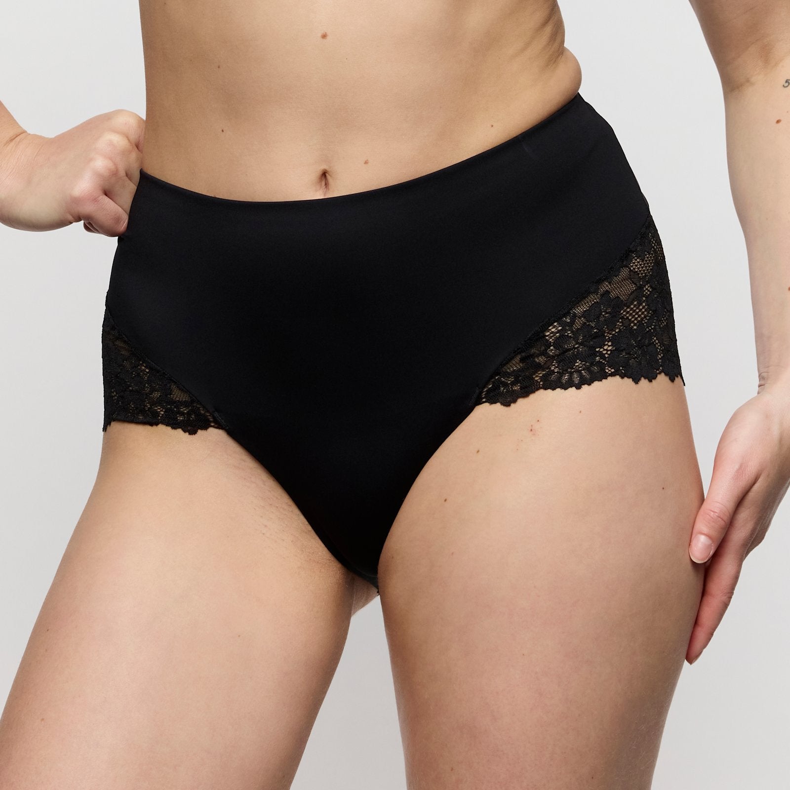 Marie Jo Soft Studio Full Brief front view in Black