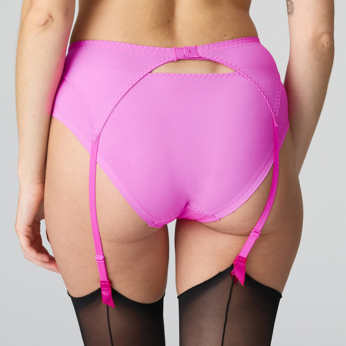 Marie Jo Etoile Suspender Belt alternate view in Cactus Flower