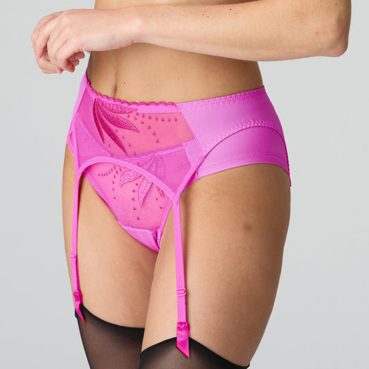 Marie Jo Etoile Suspender Belt alternate view in Cactus Flower