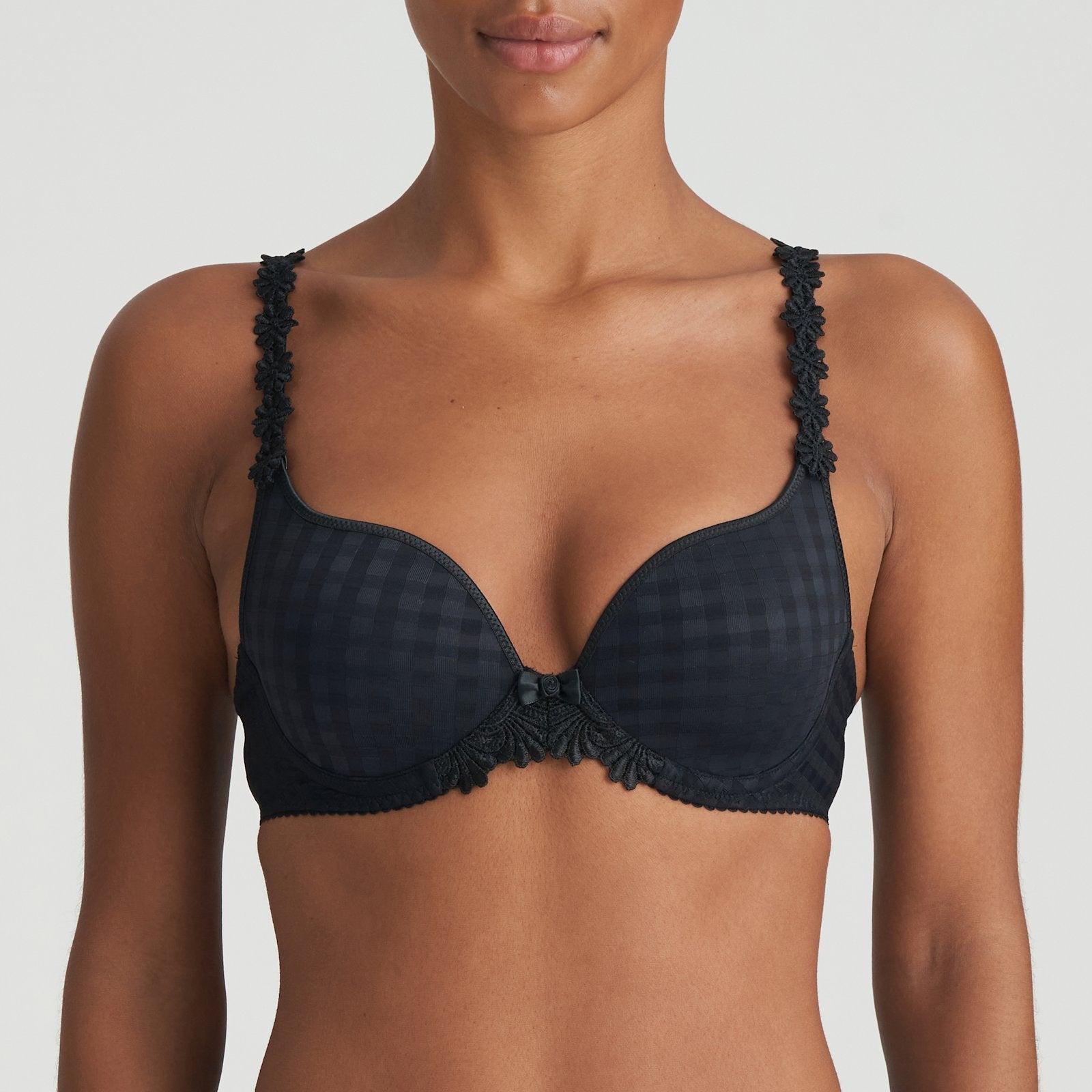 Marie Jo Avero Full Cup Bra front view in Black