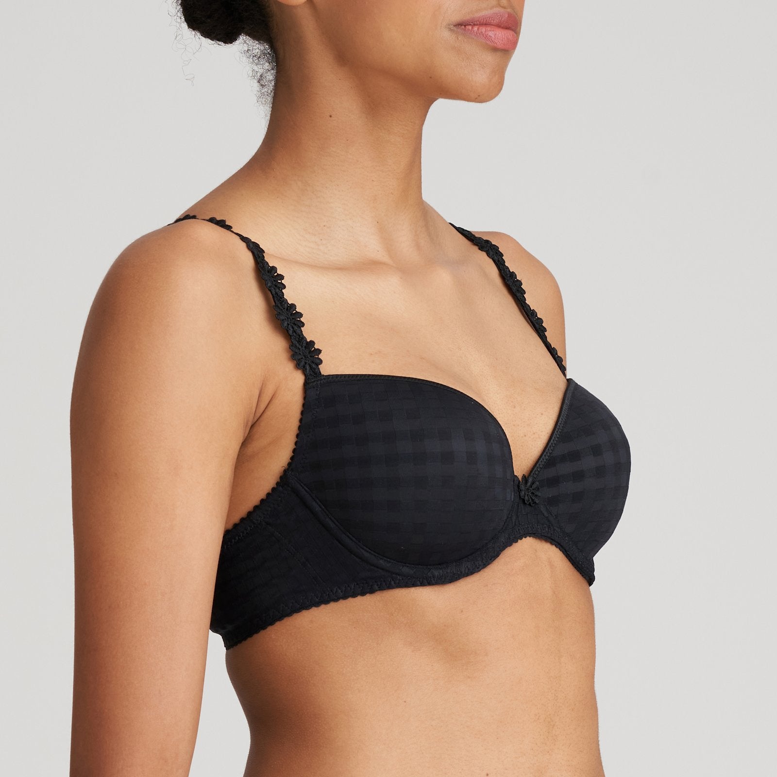 Marie Jo Avero Plunge Bra alternate view in Black