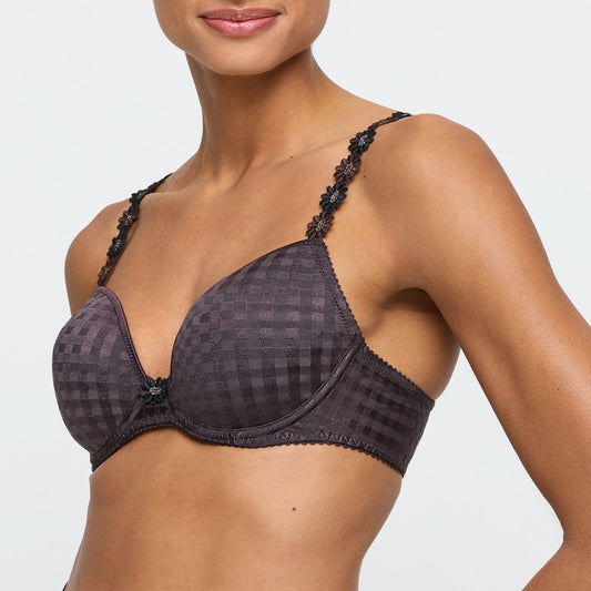 Marie Jo Avero Plunge Bra alternate view in Sweet Chocolate
