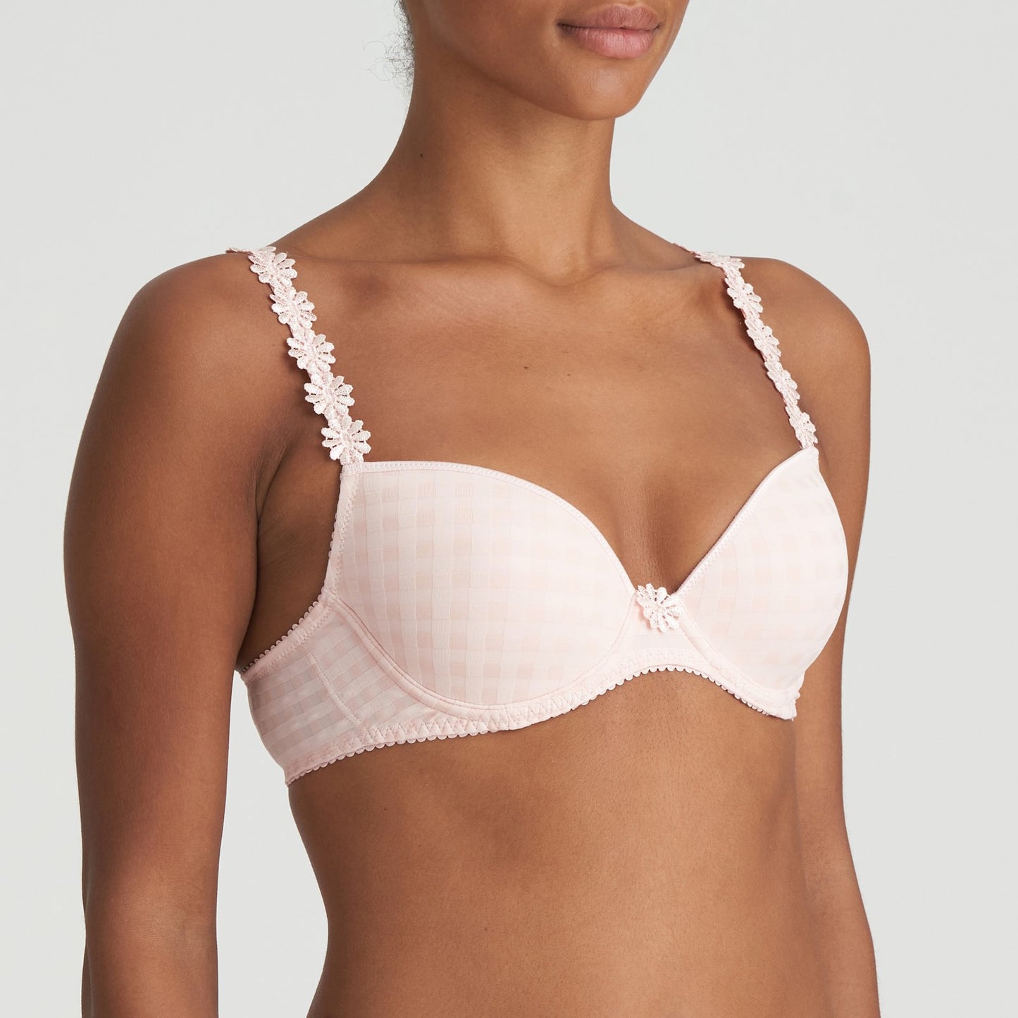 Marie Jo Avero Plunge Bra alternate view in Pearly Pink