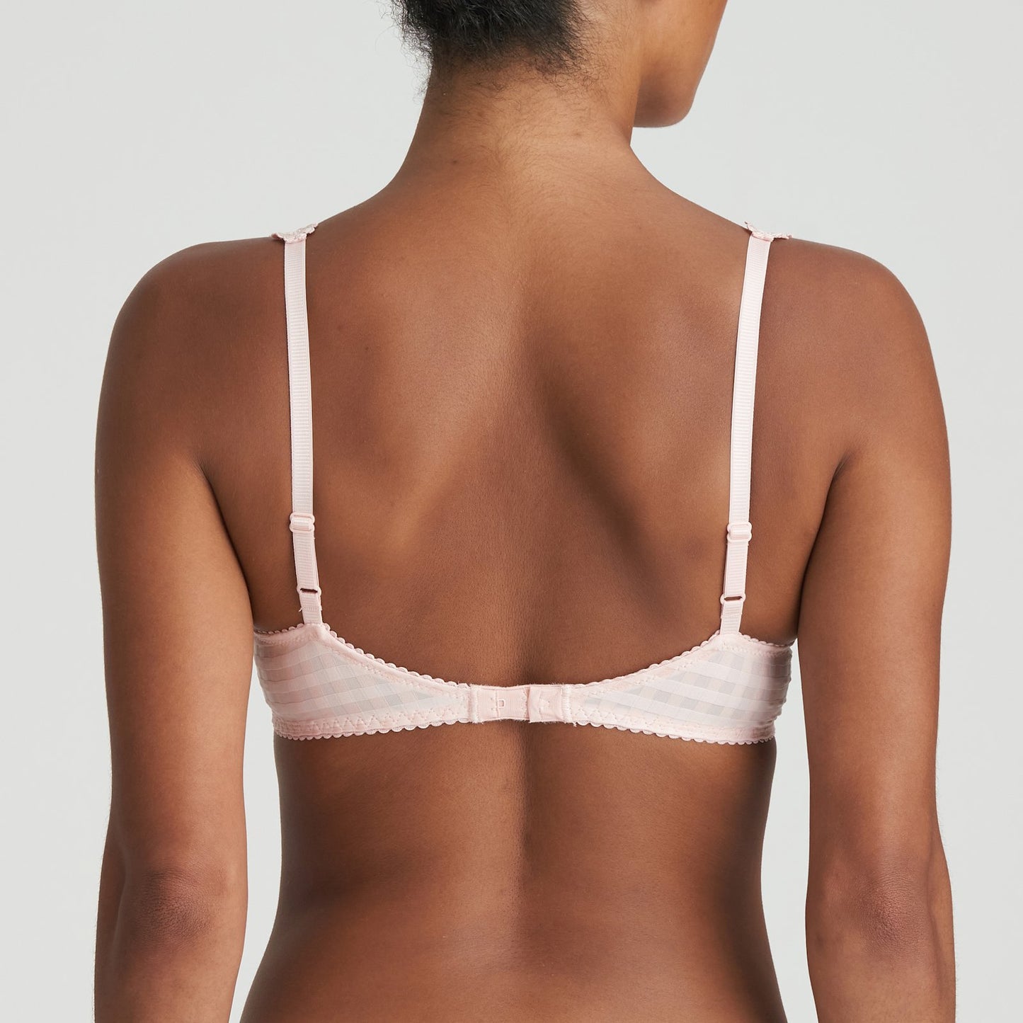 Marie Jo Avero Plunge Bra detail view in Pearly Pink