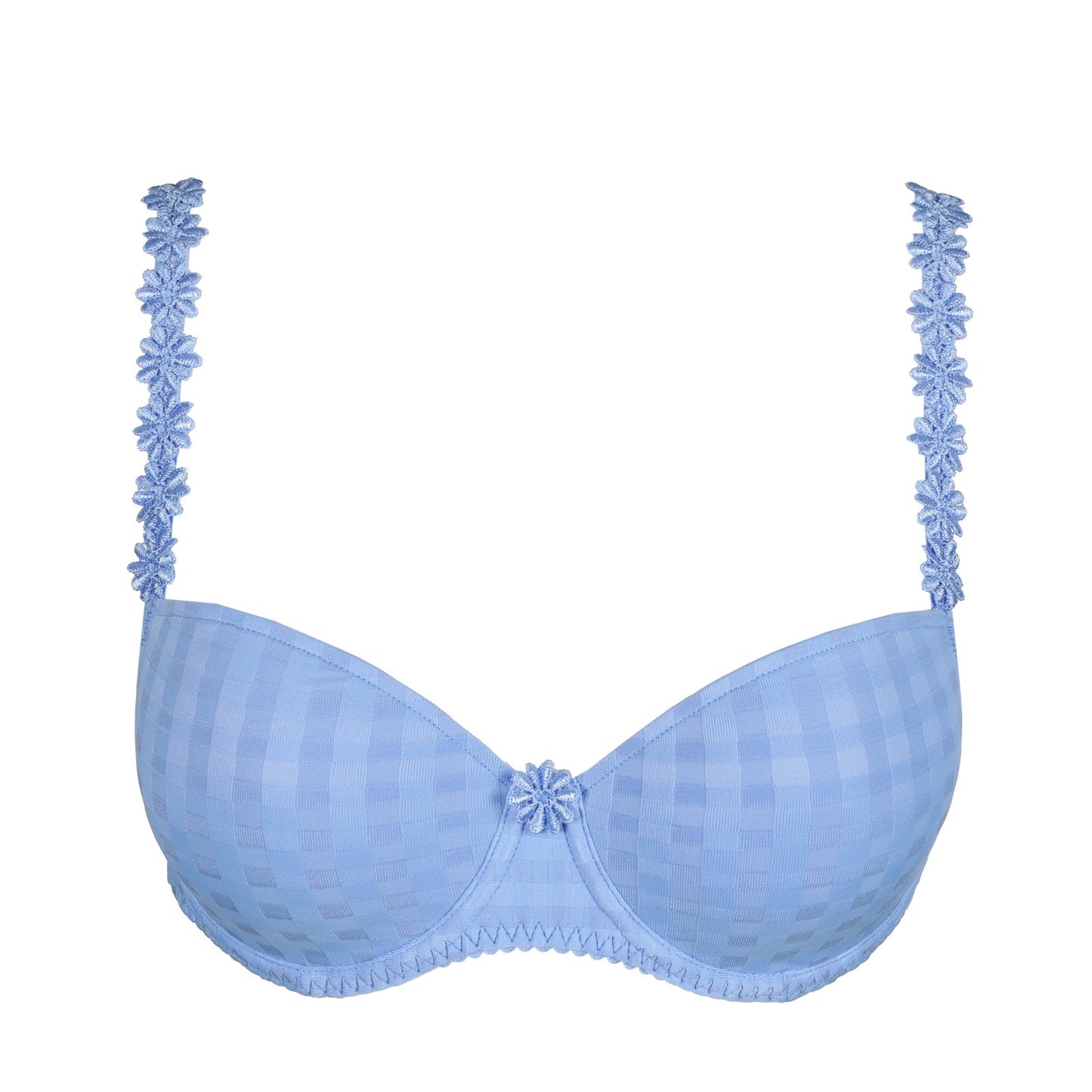 Marie Jo Avero Balcony Bra detail view in Santorini Blue