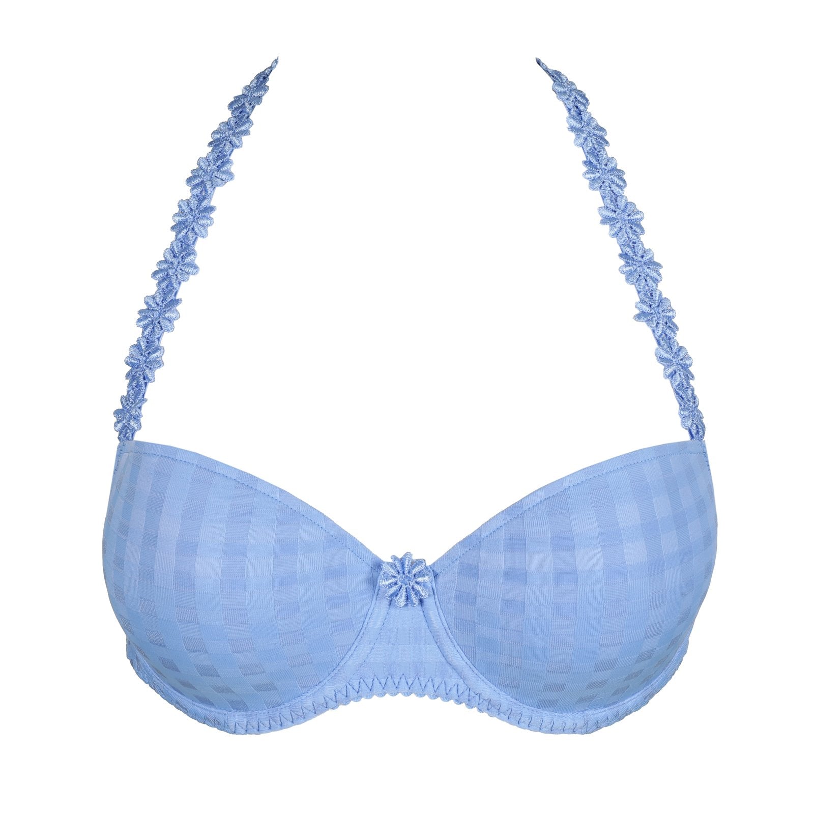 Marie Jo Avero Balcony Bra detail view in Santorini Blue