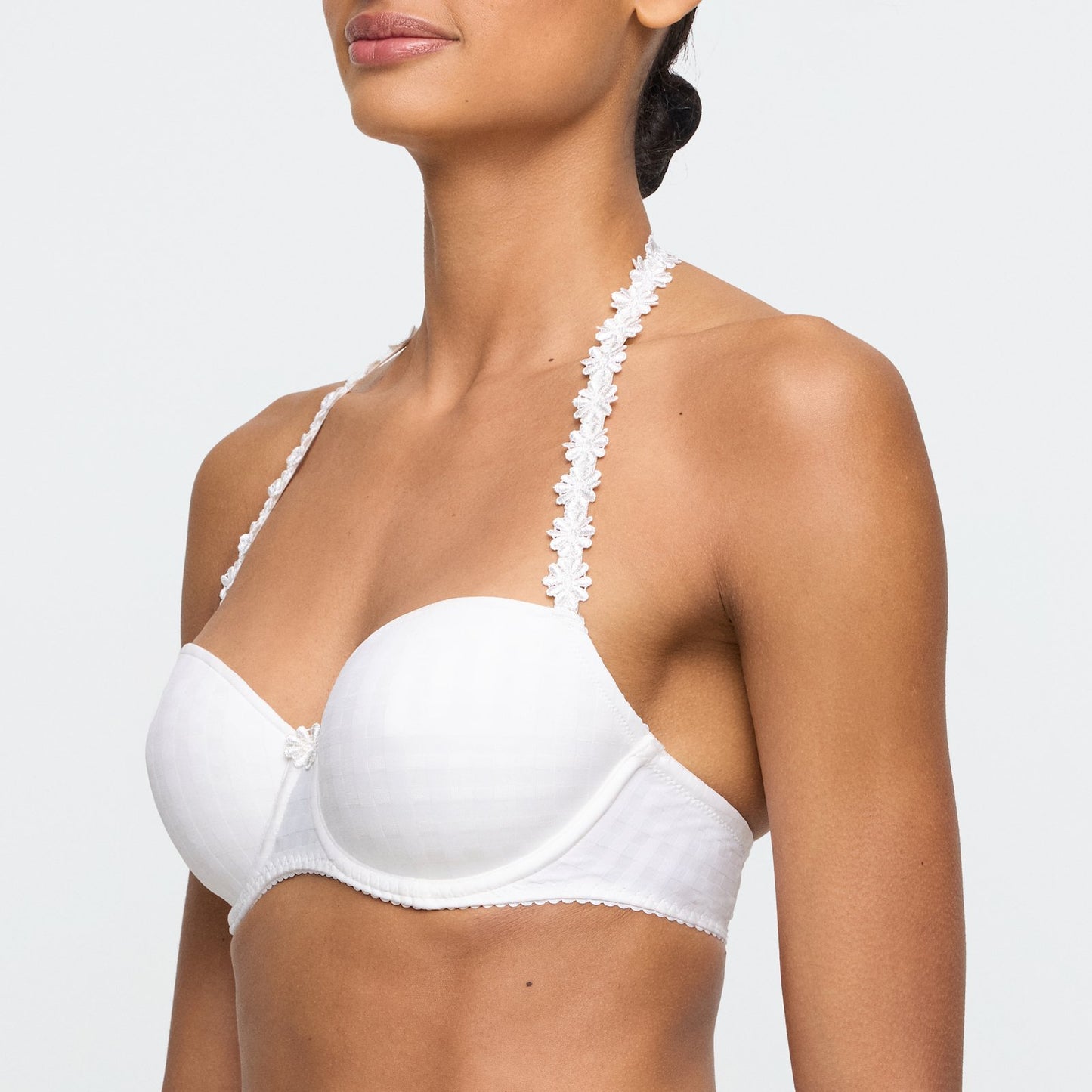 Marie Jo Avero Balcony Bra detail view in Natural