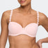 Marie Jo Avero Balcony Bra front view in Pearly Pink