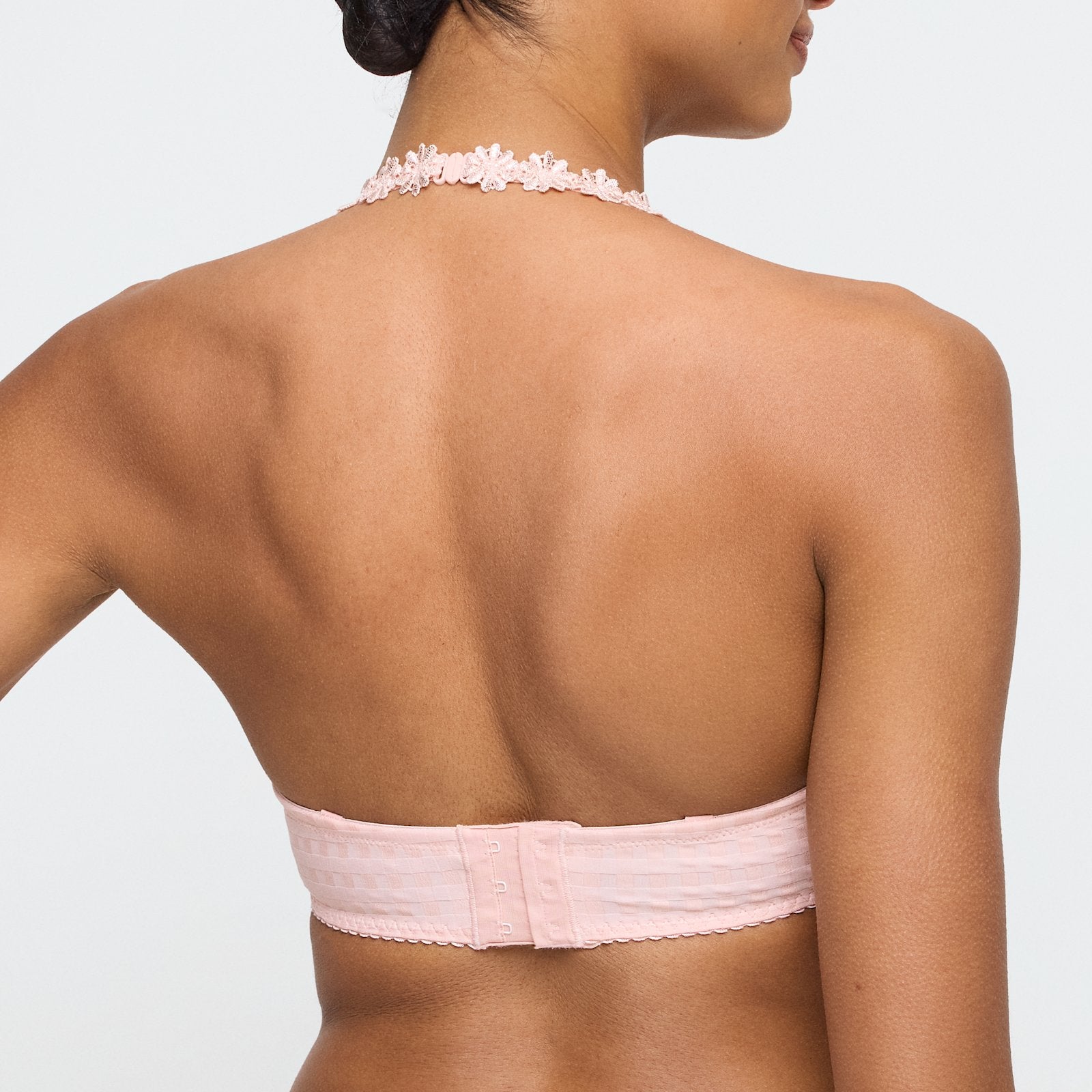 Marie Jo Avero Balcony Bra detail view in Pearly Pink
