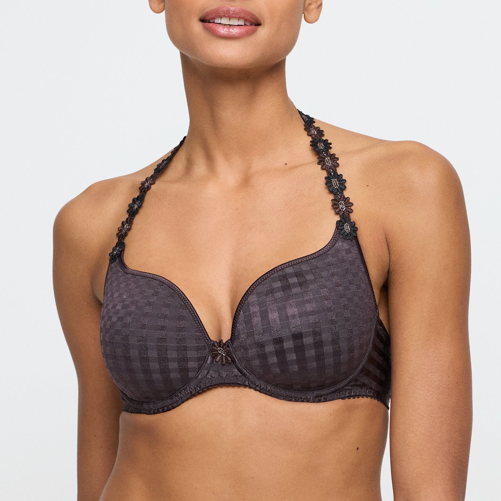 Marie Jo Avero Full Cup Bra detail view in Sweet Chocolate