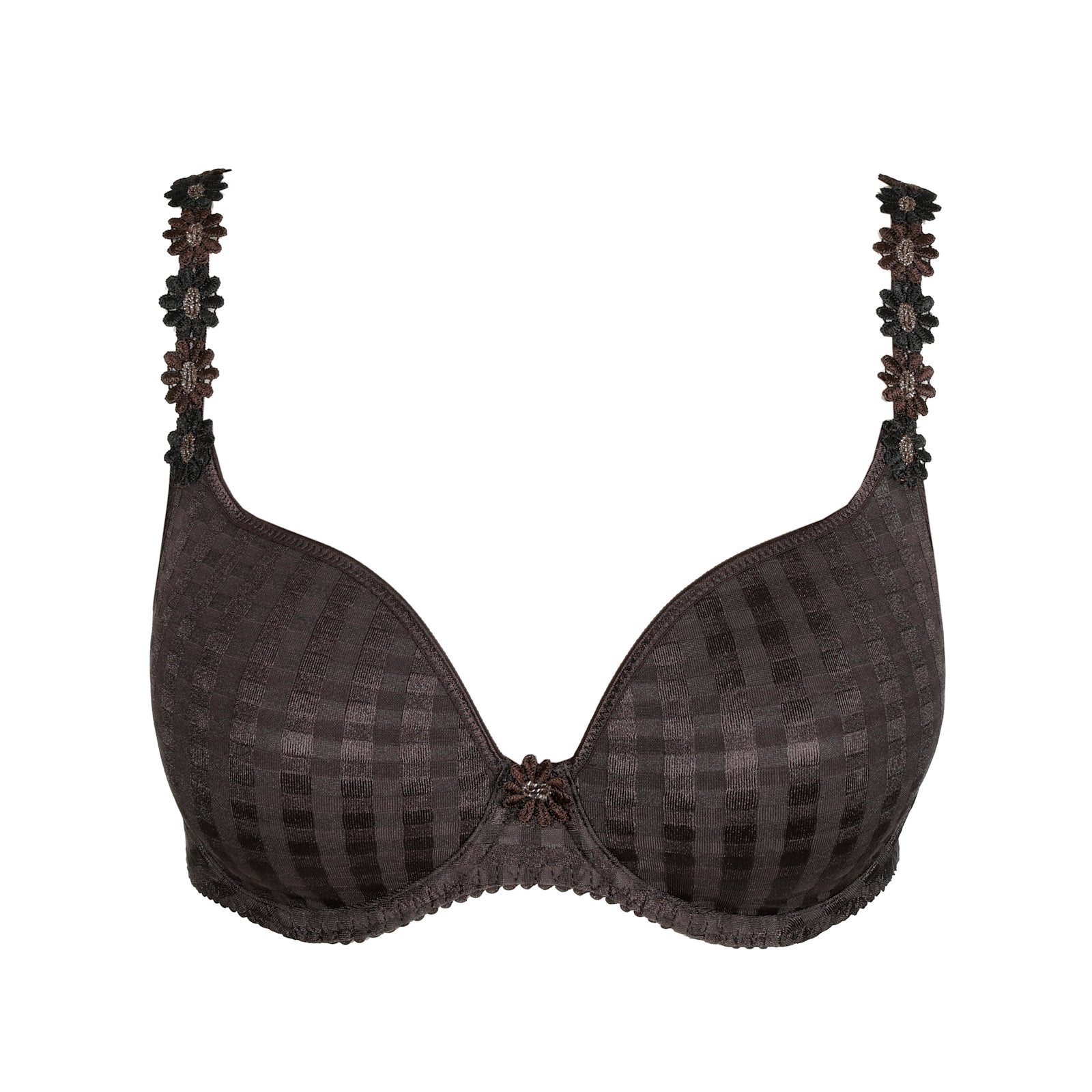 Marie Jo Avero Full Cup Bra detail view in Sweet Chocolate