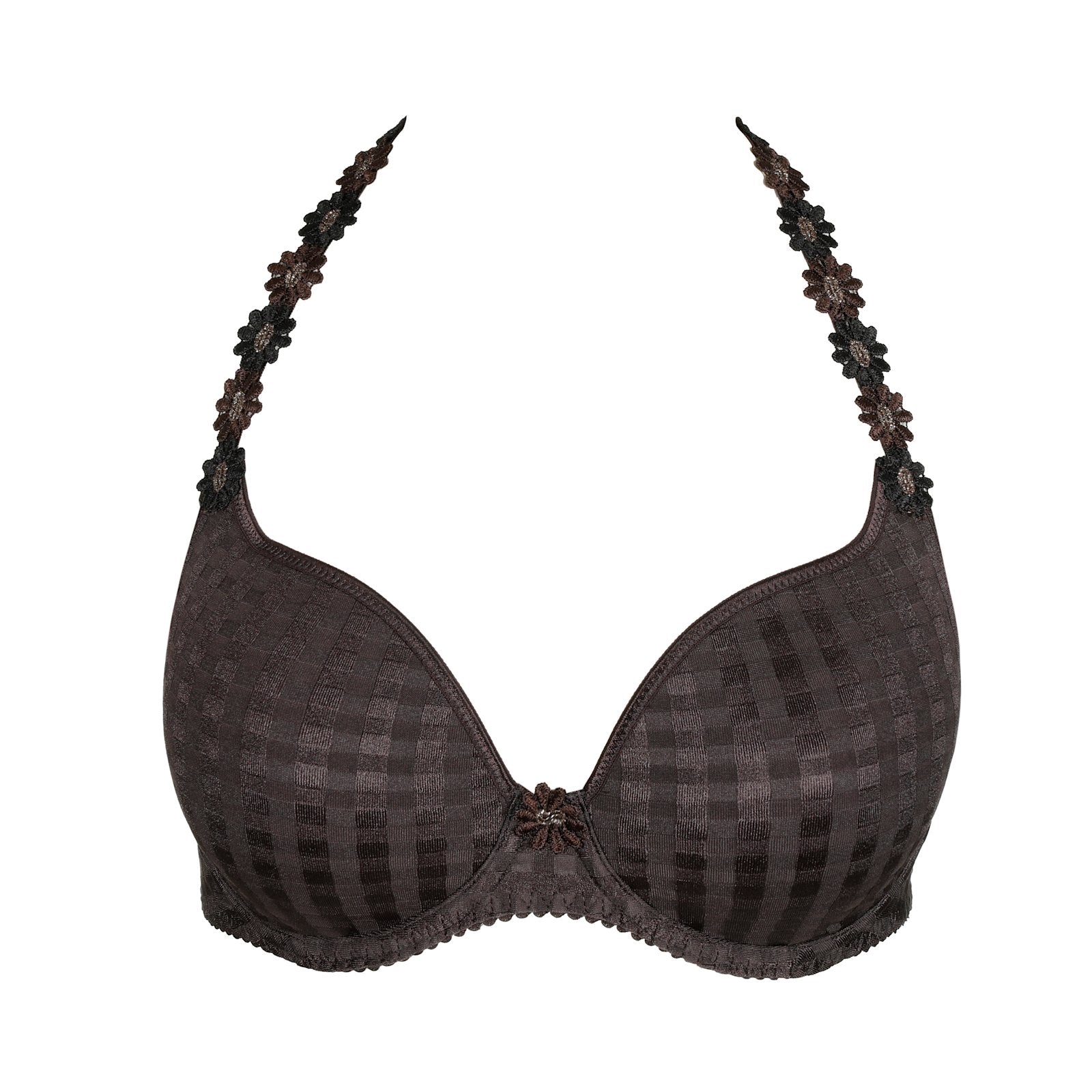 Marie Jo Avero Full Cup Bra detail view in Sweet Chocolate