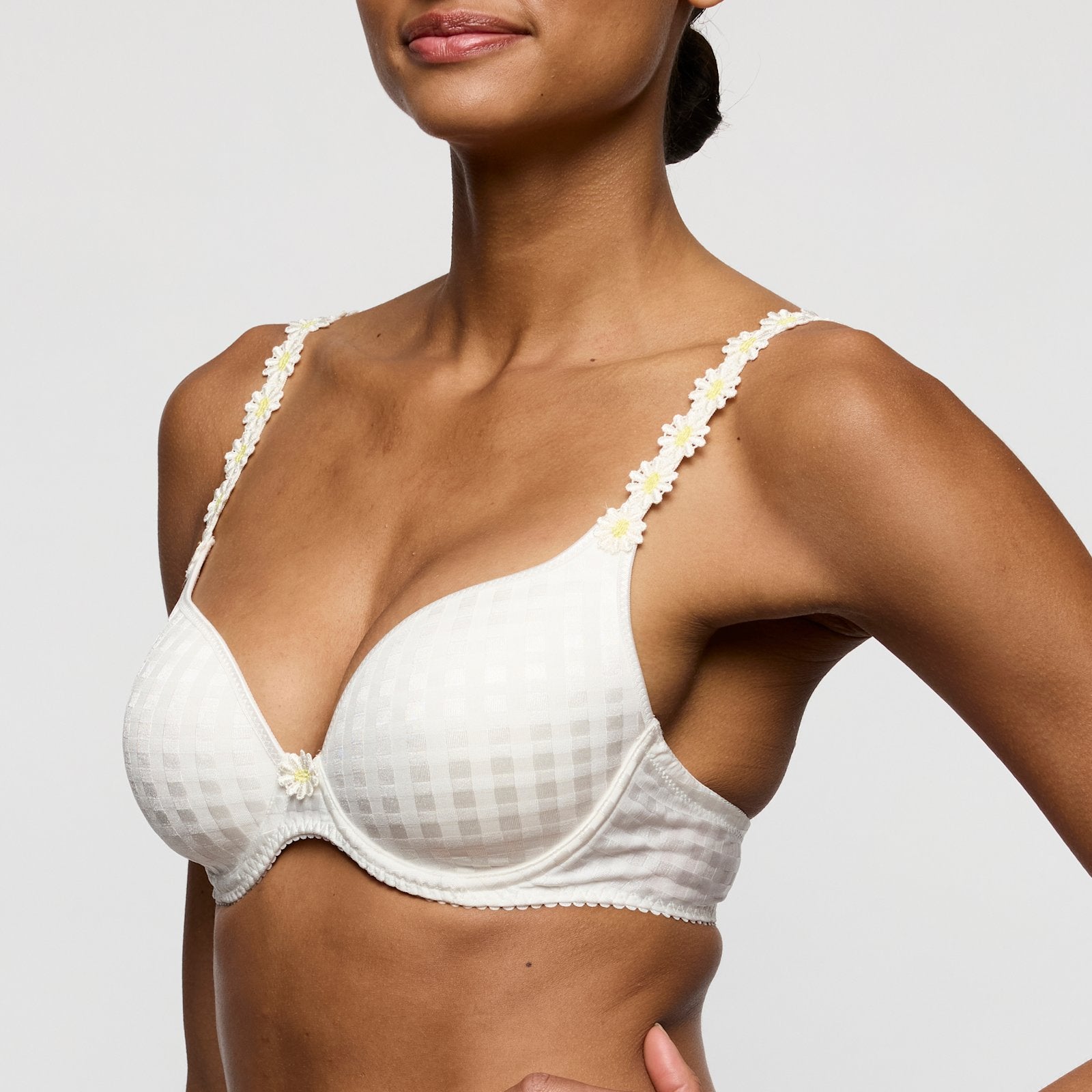 Marie Jo Avero Full Cup Bra alternate view in Ivory Petal