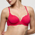 Marie Jo Azelie Padded Heartshape Bra front view in Raspberry