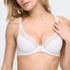 Marie Jo Basyl Padded Plunge Bra front view in Natural