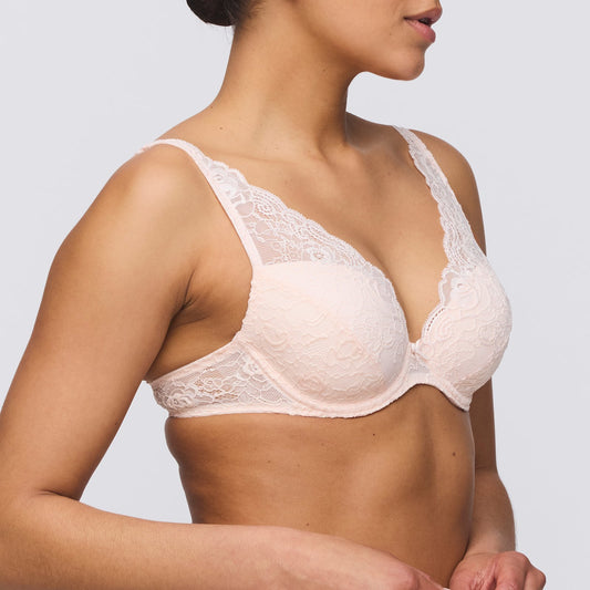 Marie Jo Cyrile Padded Plunge Bra alternate view in Crystal Pink