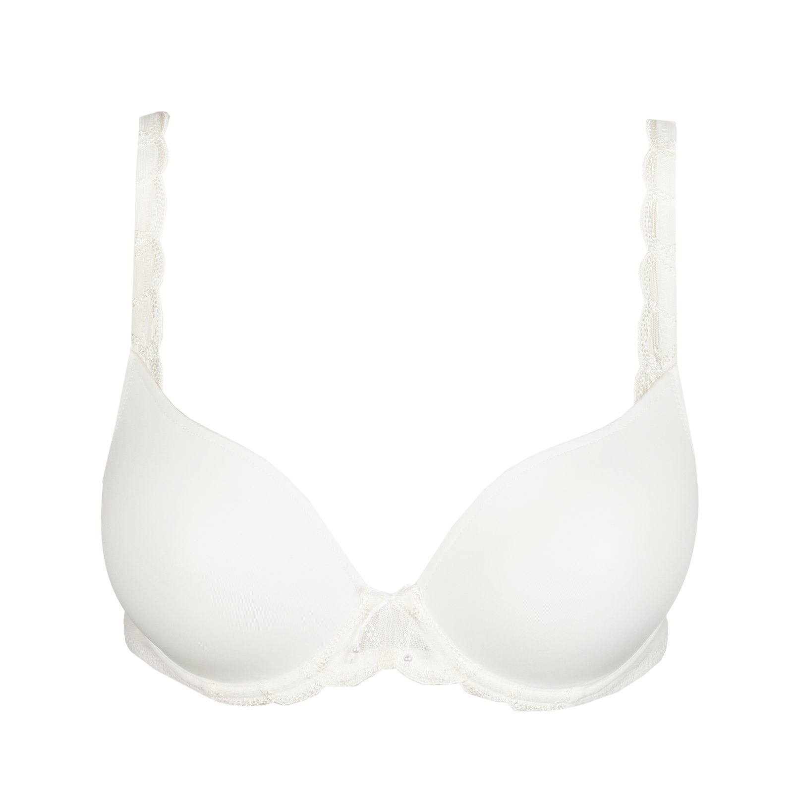 Marie Jo Heleen Padded Heartshape Bra detail view in Natural
