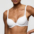 Marie Jo Heleen Padded Heartshape Bra front view in White
