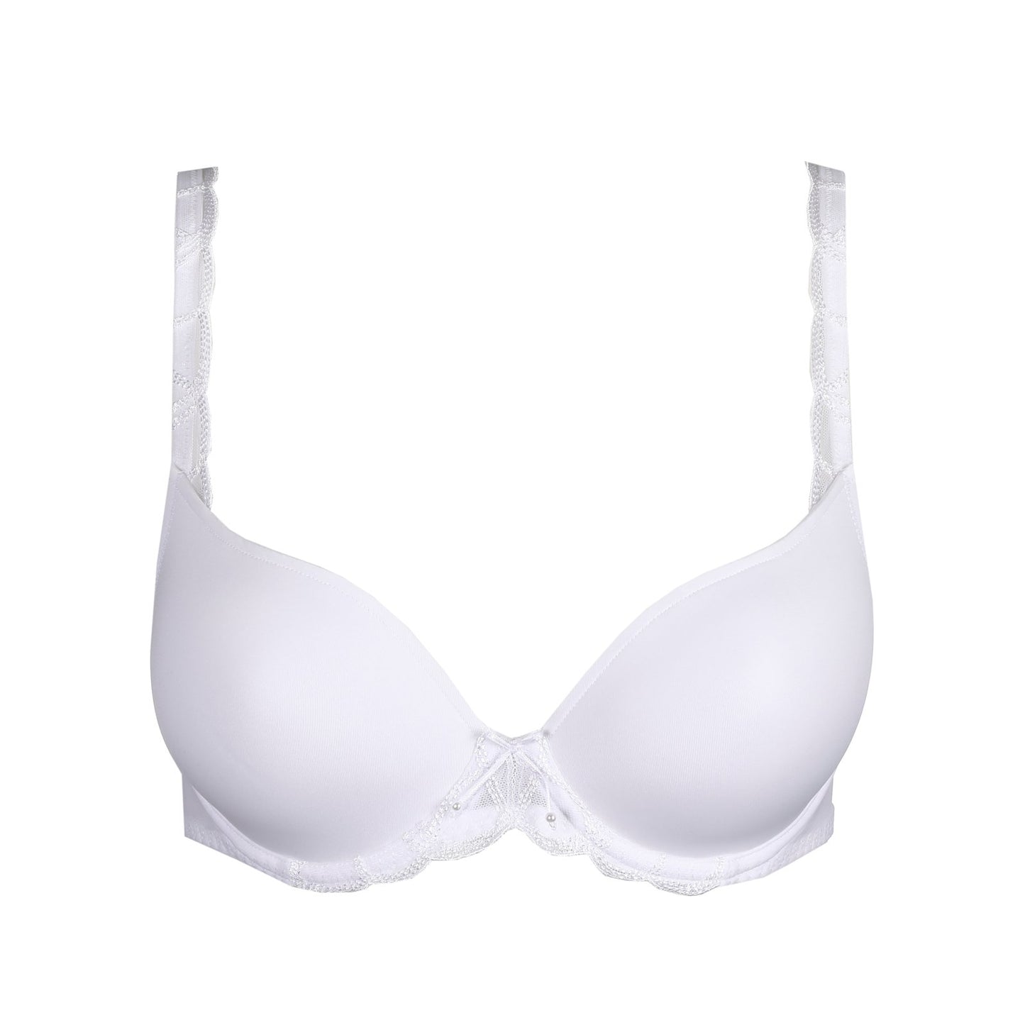 Marie Jo Heleen Padded Heartshape Bra detail view in White