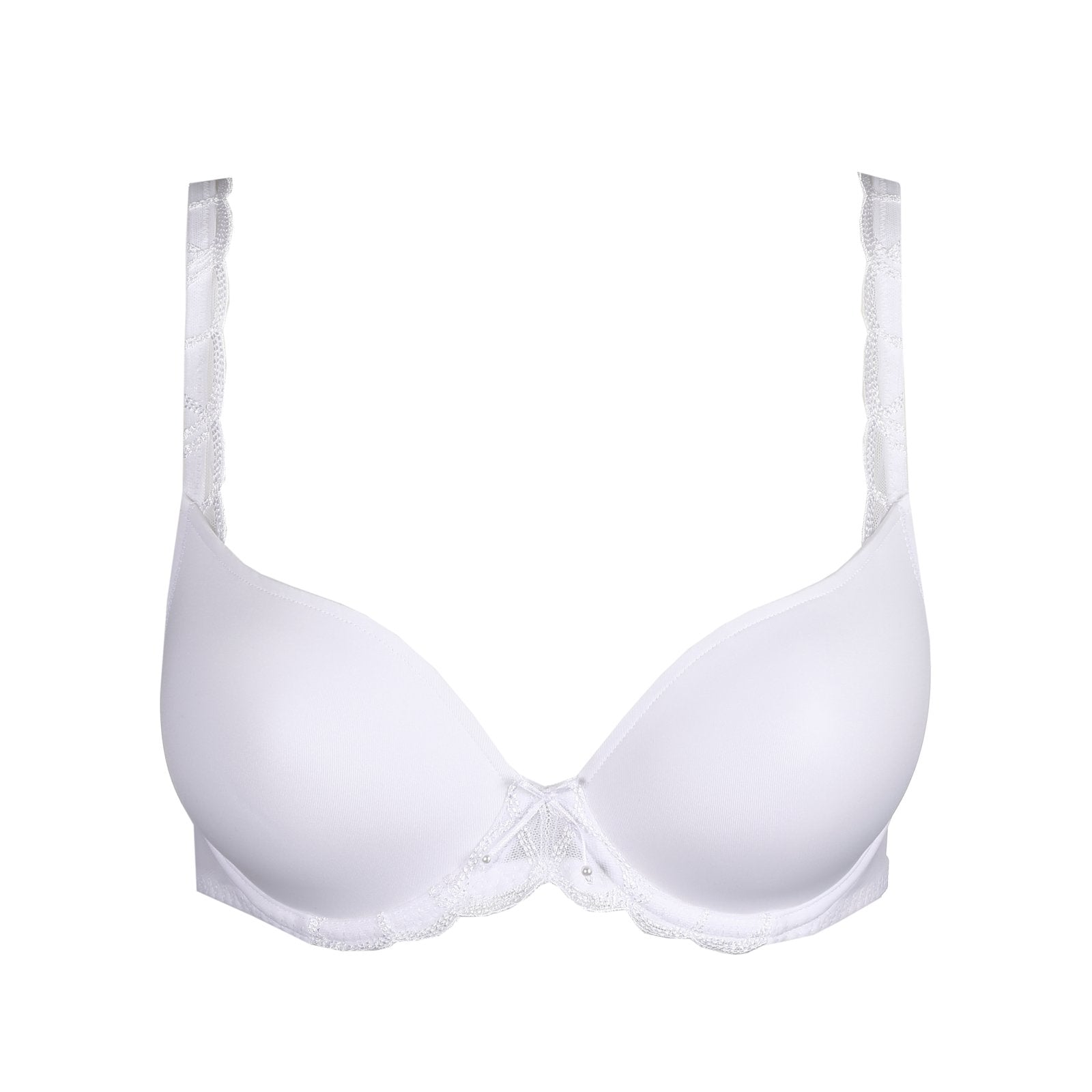 Marie Jo Heleen Padded Heartshape Bra detail view in White