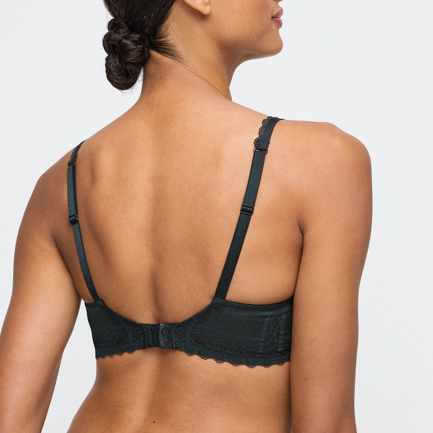 Marie Jo Jadei Padded Plunge Bra alternate view in Deep Forest