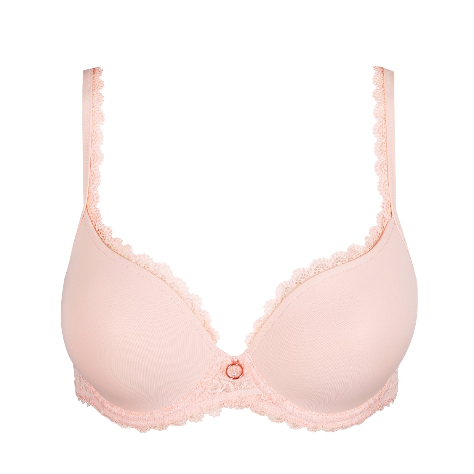 Marie Jo Jadei Padded Heartshape Bra detail view in Glossy Pink