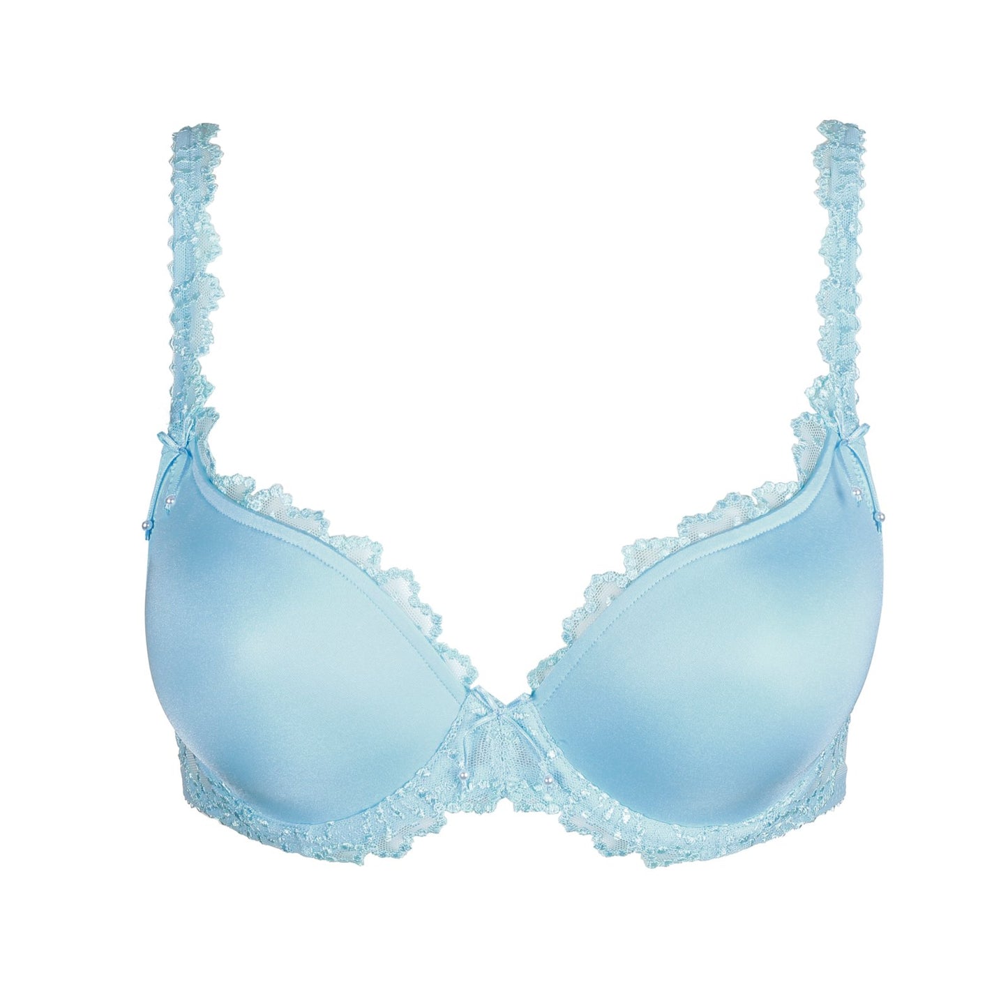 Marie Jo Jane Full Cup Bra detail view in Milky Blue