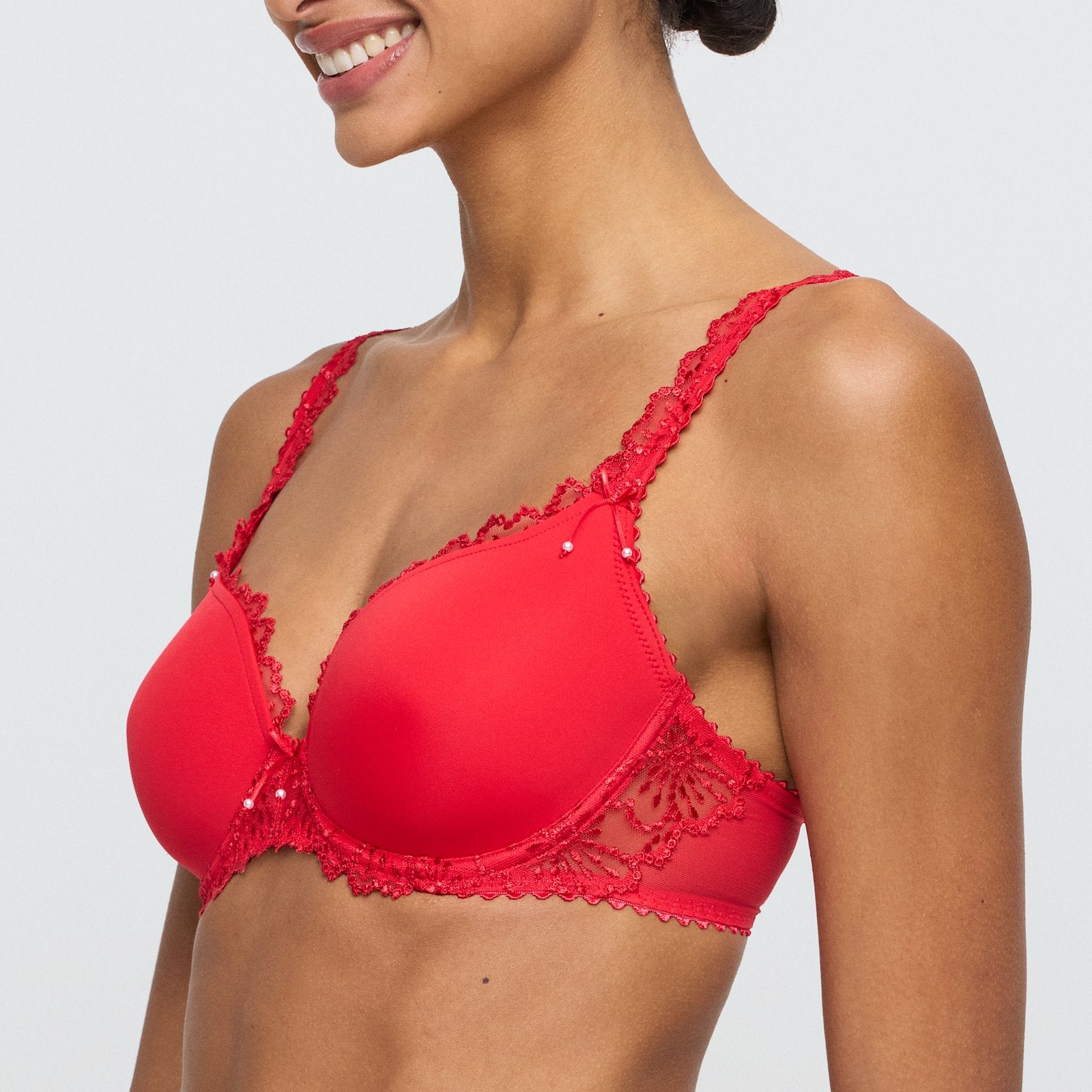 Marie Jo Jane Full Cup Bra alternate view in True Red