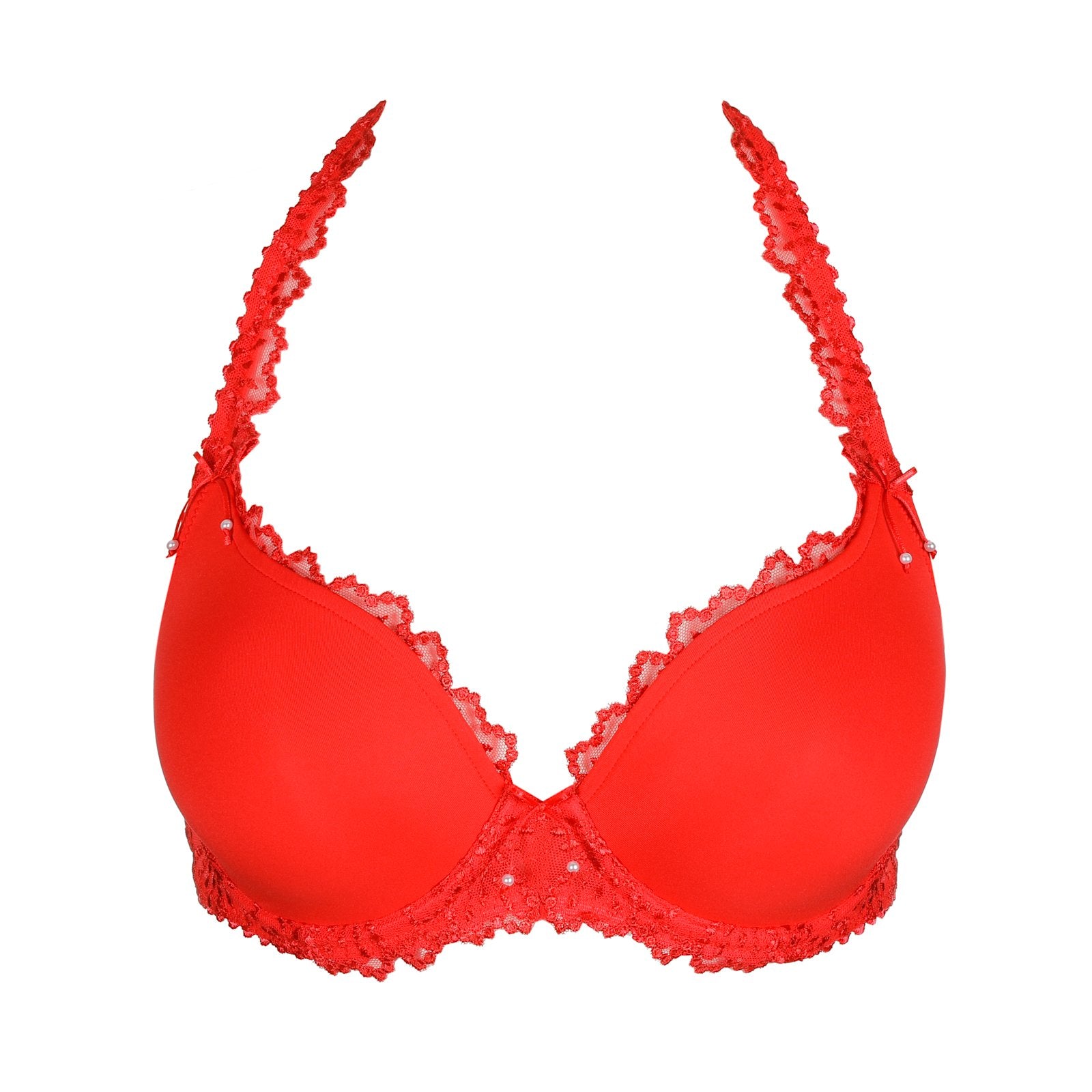 Marie Jo Jane Full Cup Bra detail view in True Red
