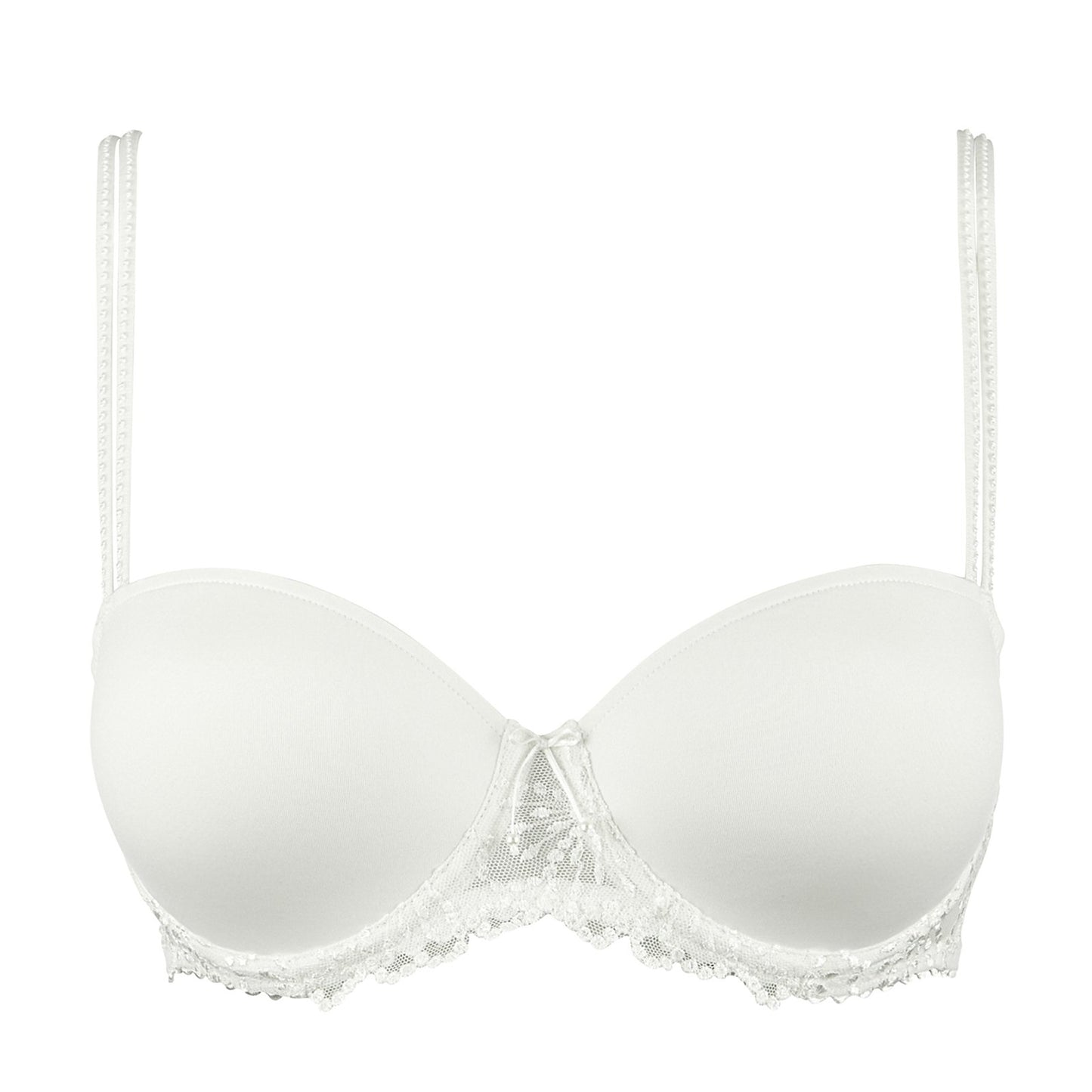 Marie Jo Jane Balcony Bra detail view in Natural