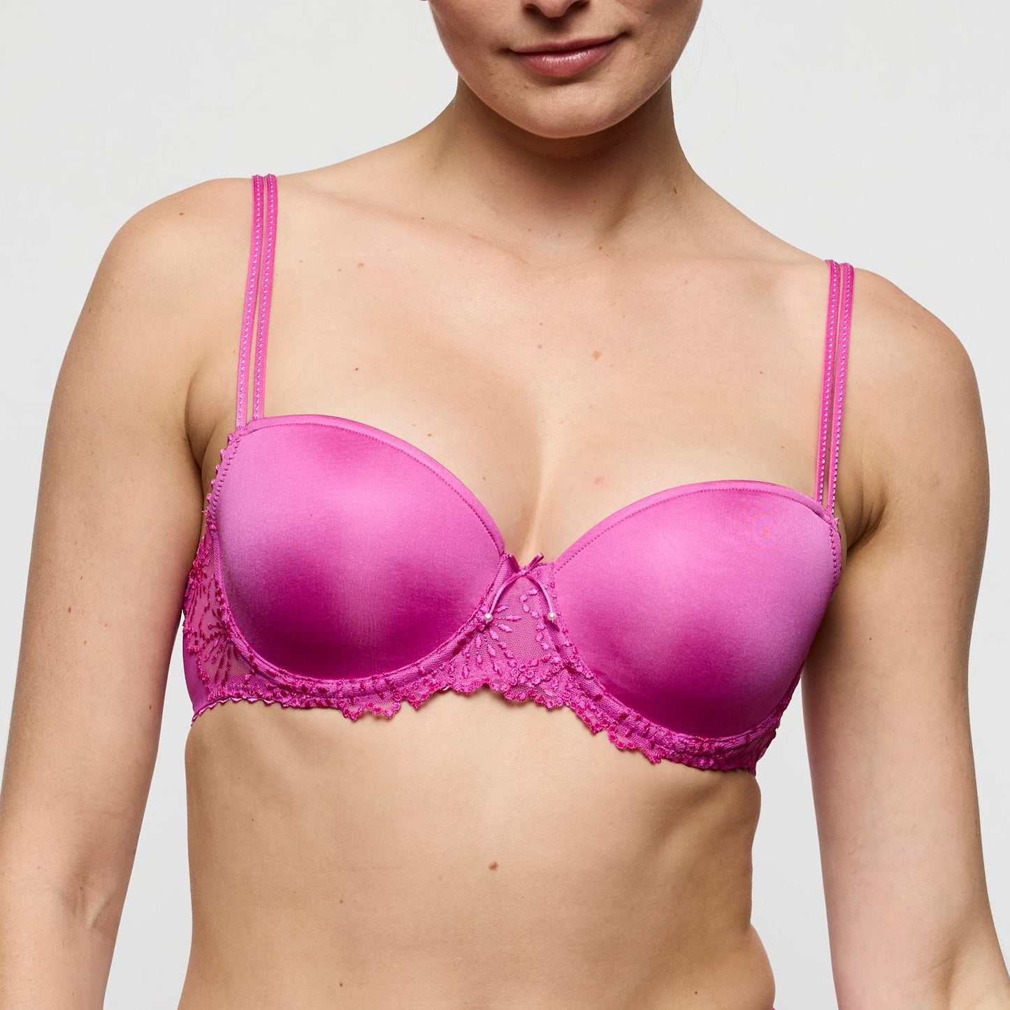 Marie Jo Jane Balcony Bra front view in Orchid Bliss