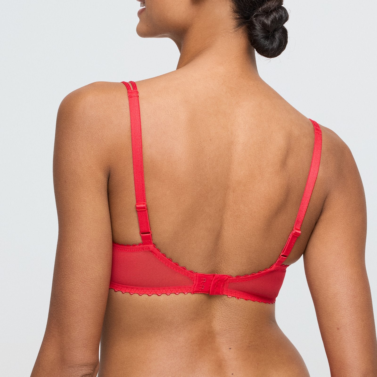 Marie Jo Jane Balcony Bra alternate view in True Red