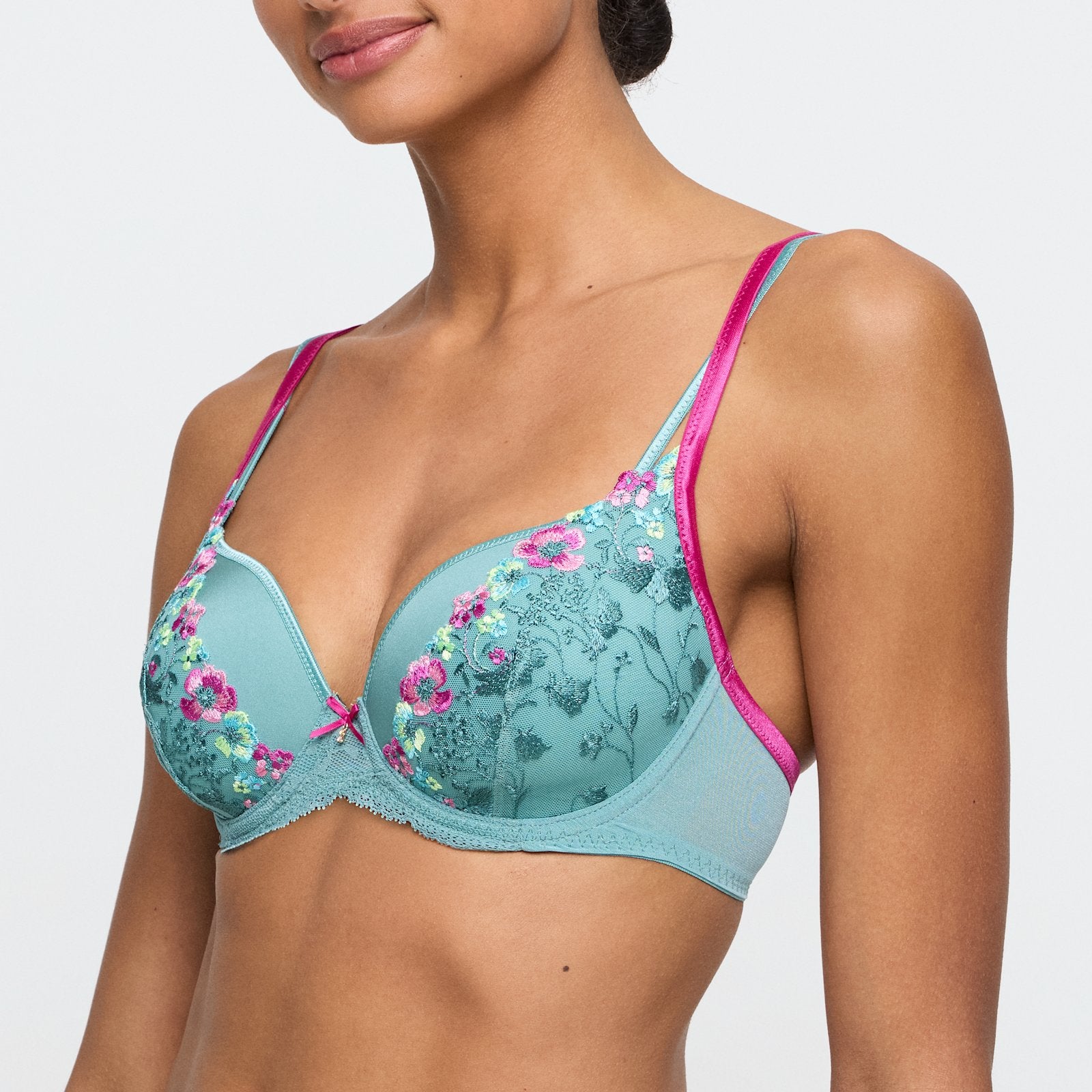 Marie Jo Lizelot Padded Heartshape Bra alternate view in Bali Green
