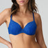 Marie Jo Melipha Padded Heartshape Bra front view in Blue Print