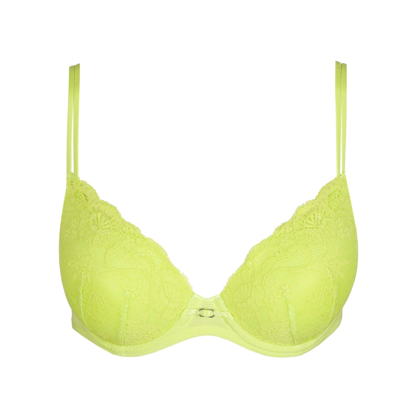 Marie Jo Melipha Padded Heartshape Bra detail view in Wild Citrus