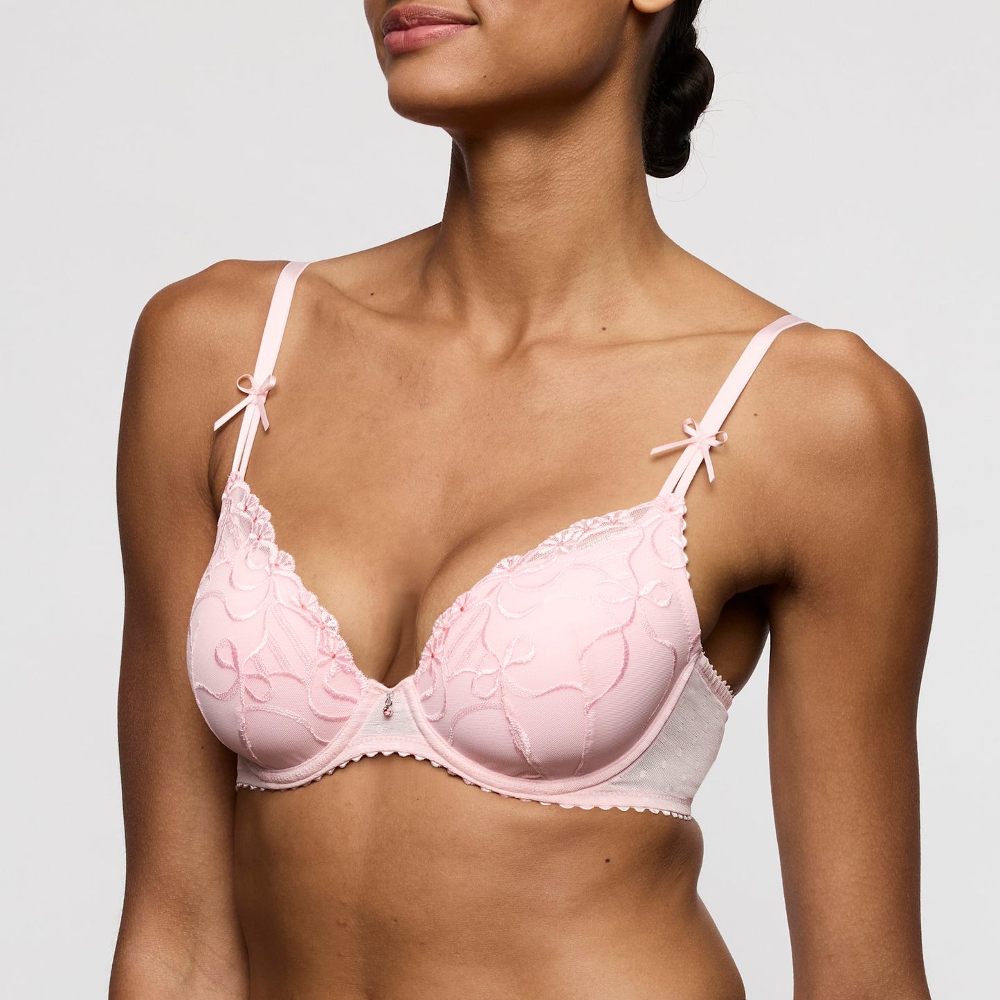 Marie Jo Noova Padded Heartshape Bra alternate view in Gardenia Rose