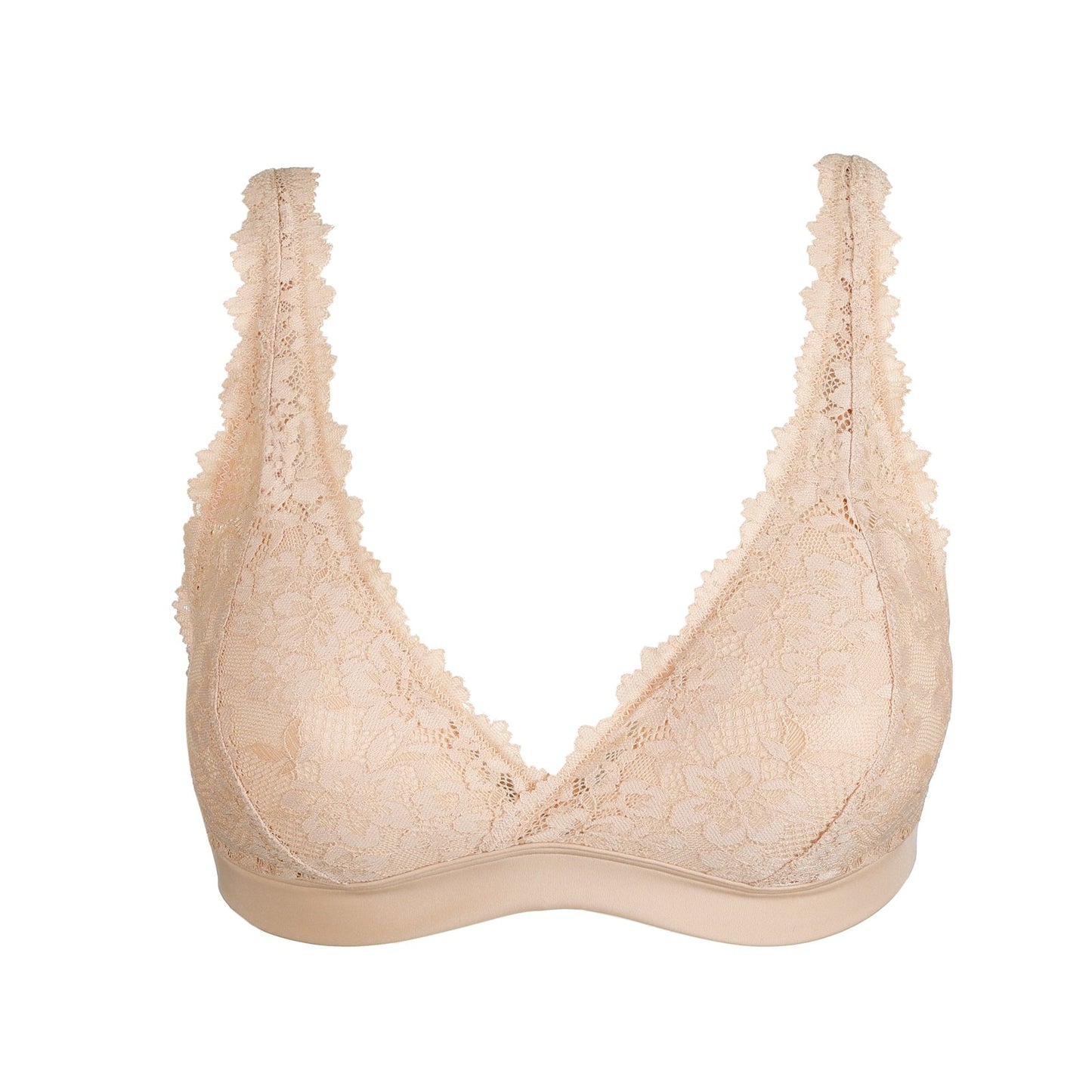 Marie Jo Soft Studio Bralette detail view in Caffé Latte