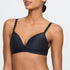 Marie Jo Tom Bralette front view in Charcoal