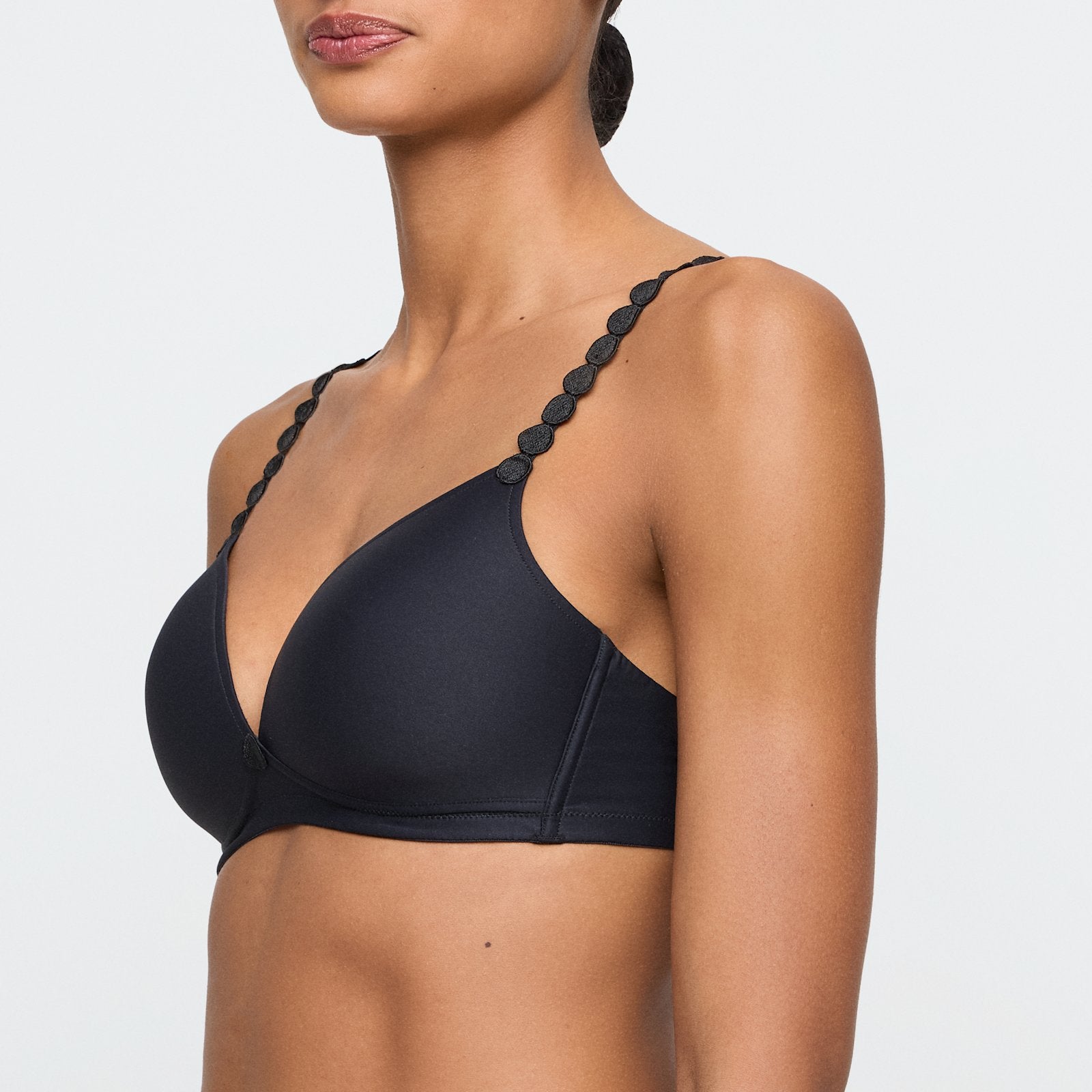 Marie Jo Tom Bralette alternate view in Charcoal