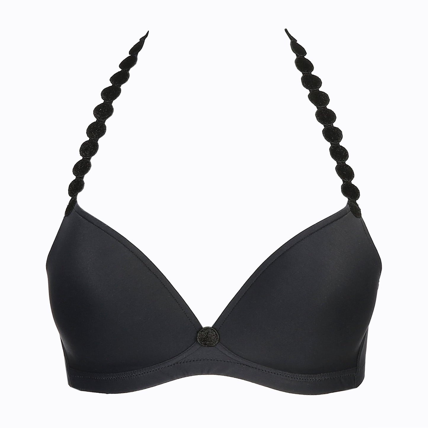 Marie Jo Tom Bralette detail view in Charcoal