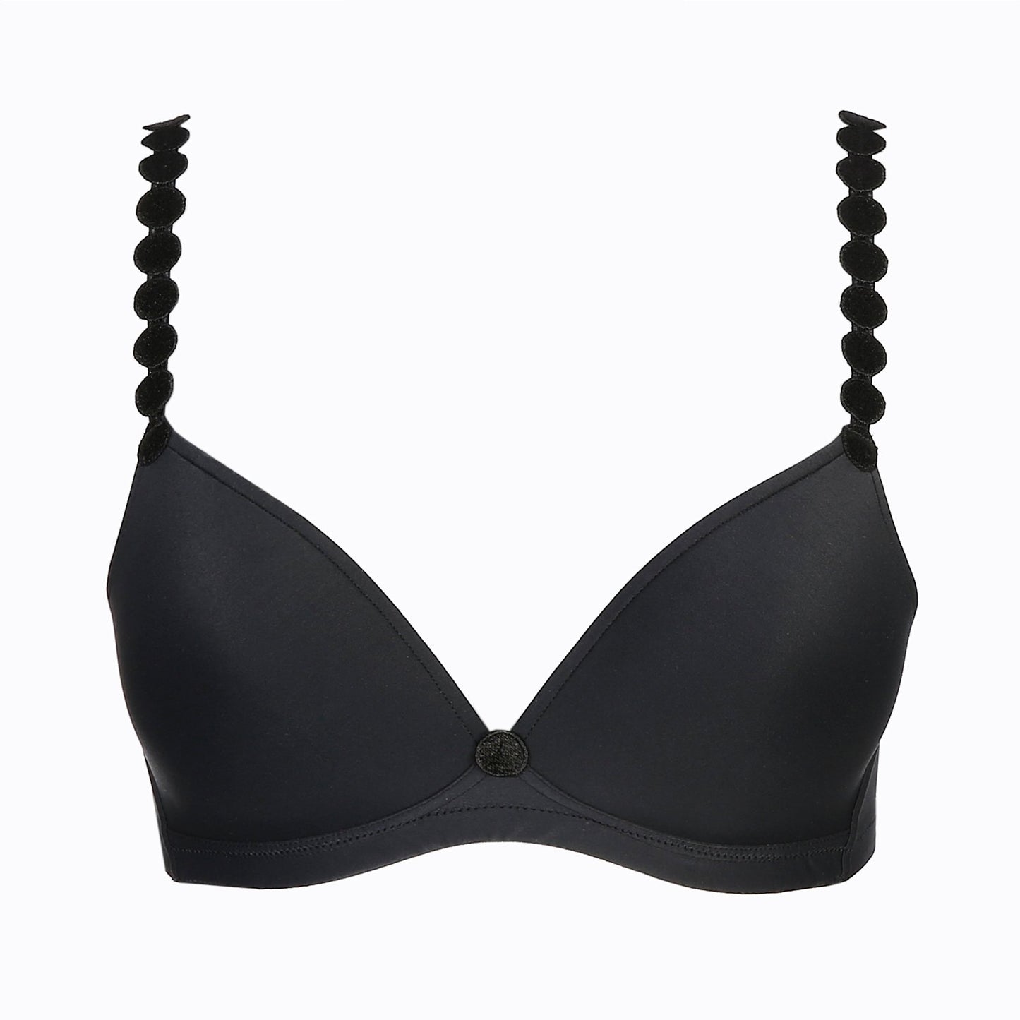 Marie Jo Tom Bralette detail view in Charcoal