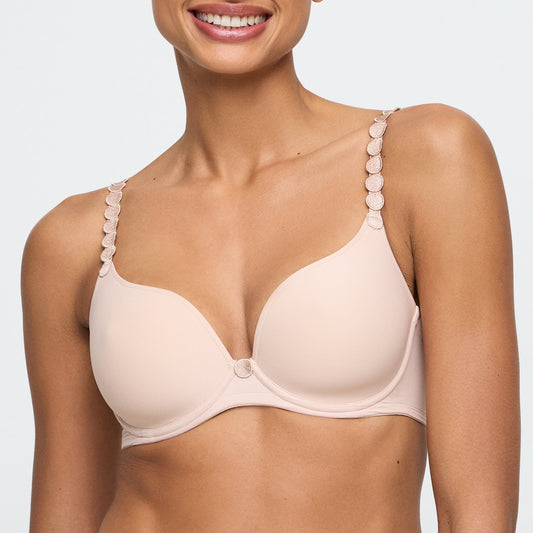 Marie Jo Tom Full Cup Bra front view in Caffé Latte