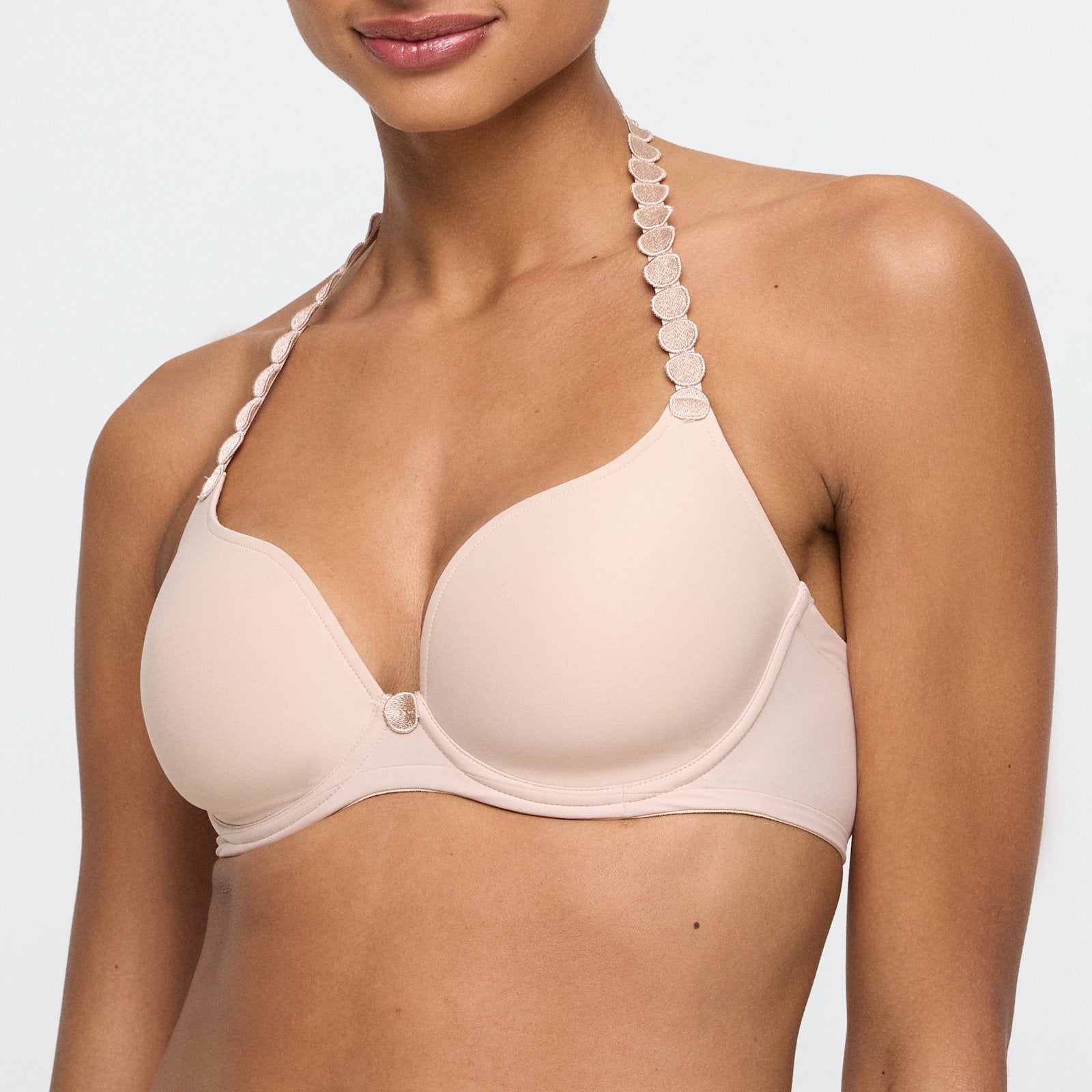 Marie Jo Tom Full Cup Bra detail view in Caffé Latte